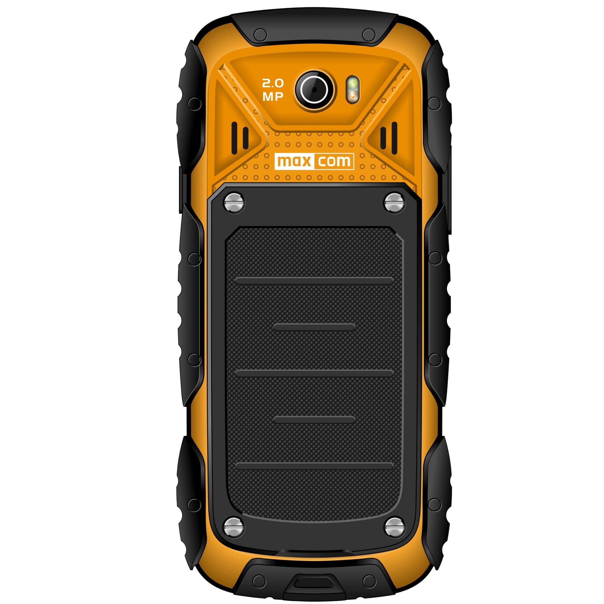 Telefon cu butoane, Maxcom, "MM920" ecran 2.8 inch, rez. camera 2 Mpix, 2G, OEM, acumulator 1400 mAh, galben, "MM920 Yellow" — miniatură