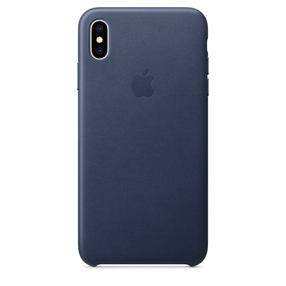 HUSA Smartphone Apple, pt iPhone XS Max, tip back cover (protectie spate), piele, ultrasubtire, albastru, "mrwu2zm/a"