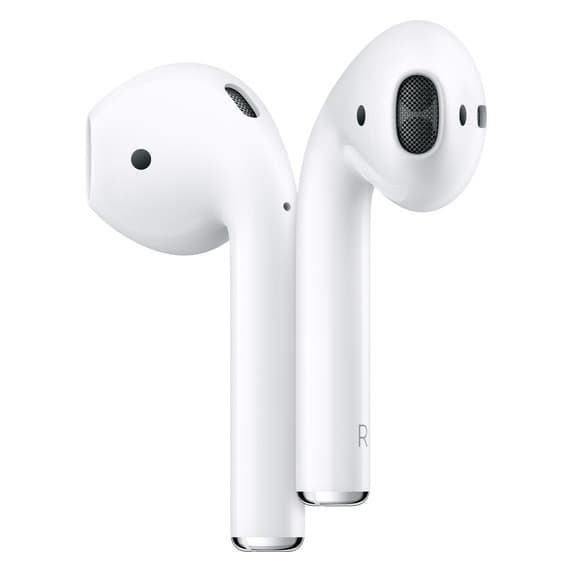 CASTI Apple AirPods, pt. smartphone, wireless, intraauriculare - butoni, microfon pe casca, conectare prin Bluetooth 5.0, alb, "MV7N2ZM/A" — miniatură