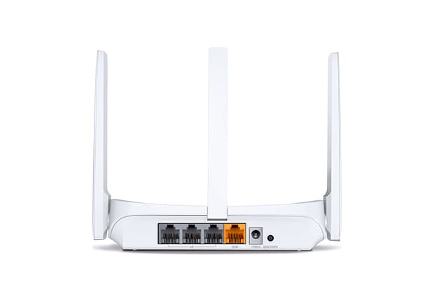 ROUTER MERCUSYS wireless 300Mbps, 4 porturi 10/100Mbps, 3 x antene externe "MW305R*" — miniatură