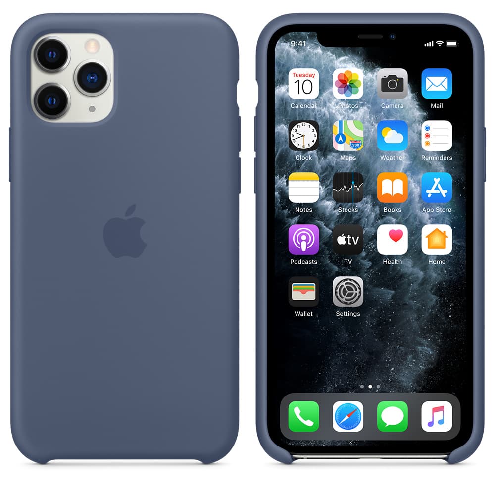 HUSA Smartphone Apple, pt iPhone 11 Pro, tip back cover (protectie spate), silicon, ultrasubtire, albastru, "mwyr2zm/a" — miniatură