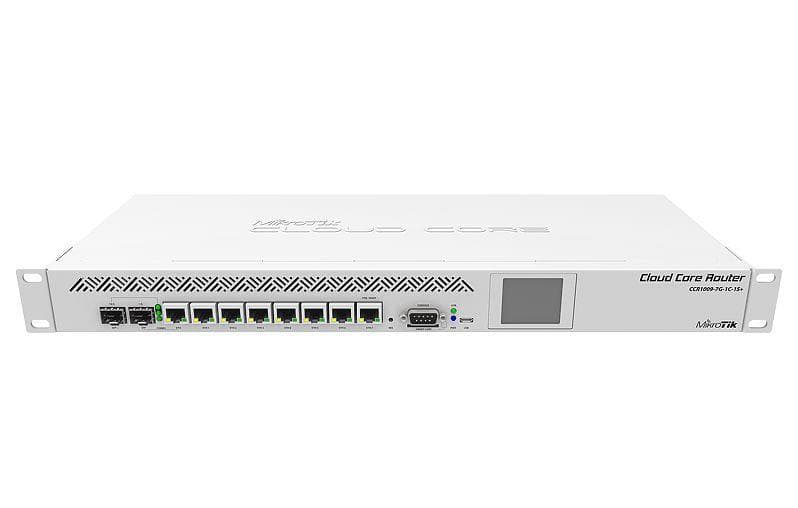NET ROUTER 1000M 7PORT/CCR1009-7G-1C-1S+ MIKROTIK "CCR1009-7G-1C-1S+"