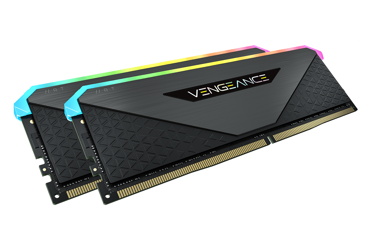 Memorie DDR Corsair DDR4 32 GB, frecventa 3600 MHz, 16 GB x 2 module, radiator, iluminare RGB, "CMN32GX4M2Z3600C18" — miniatură