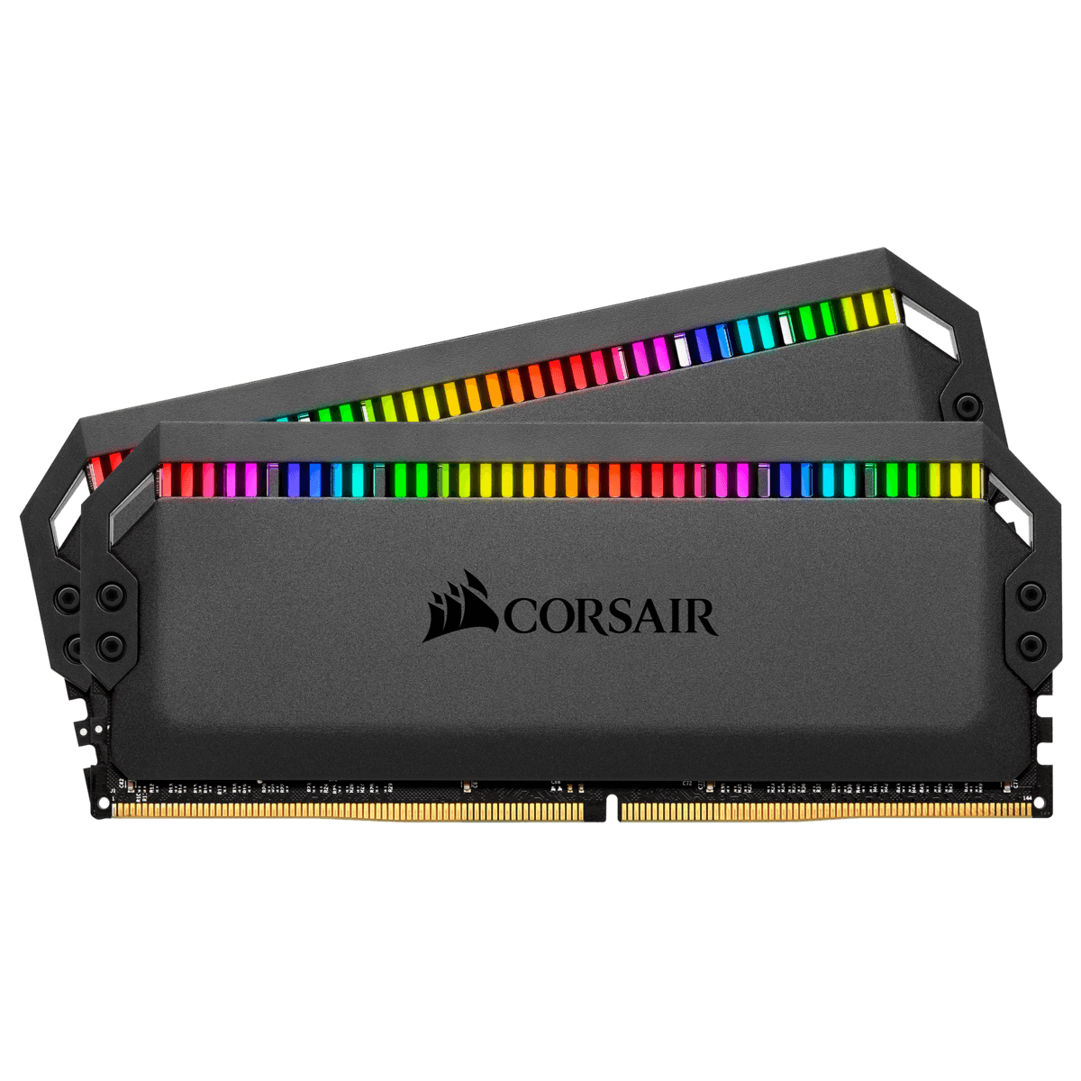 Memorie DDR Corsair DDR4 32 GB, frecventa 3600 MHz, 16 GB x 2 module, radiator, iluminare RGB, "CMT32GX4M2Z3600C14"