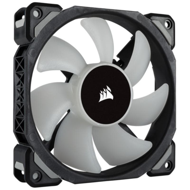 VENTILATOR Corsair, pt carcasa PC, 120 mm, 1600 rpm, LED RGB, 3 ventilatoare, "CO-9050076-WW" — miniatură