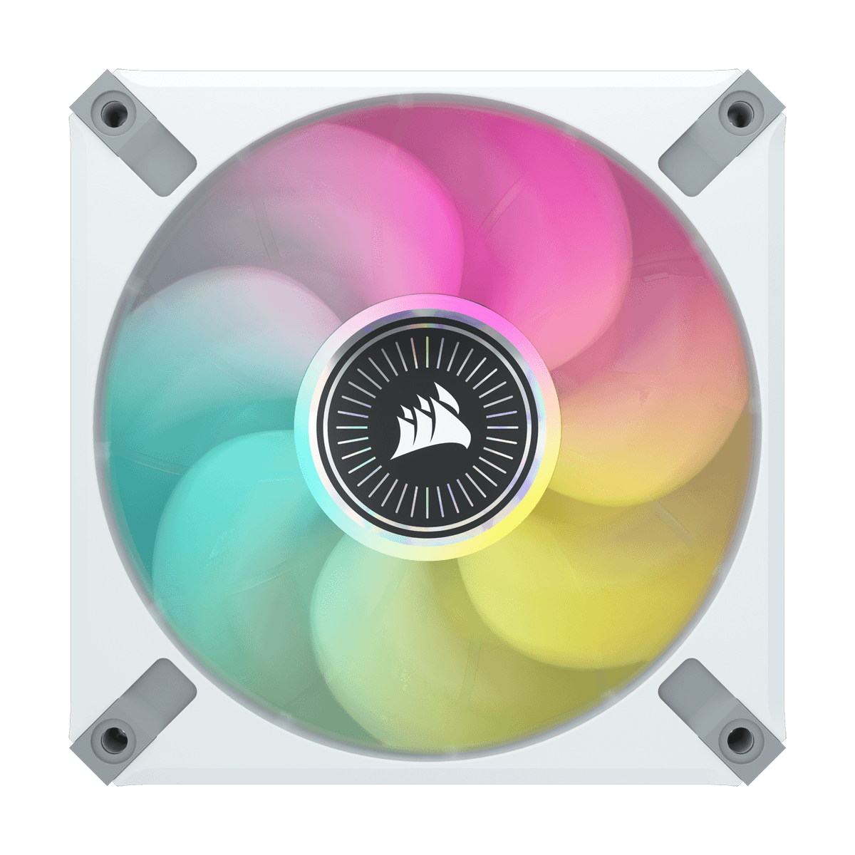 VENTILATOR Corsair, pt carcasa PC, 120 mm, 2000 rpm, LED RGB, 1 ventilator, "CO-9050116-WW"