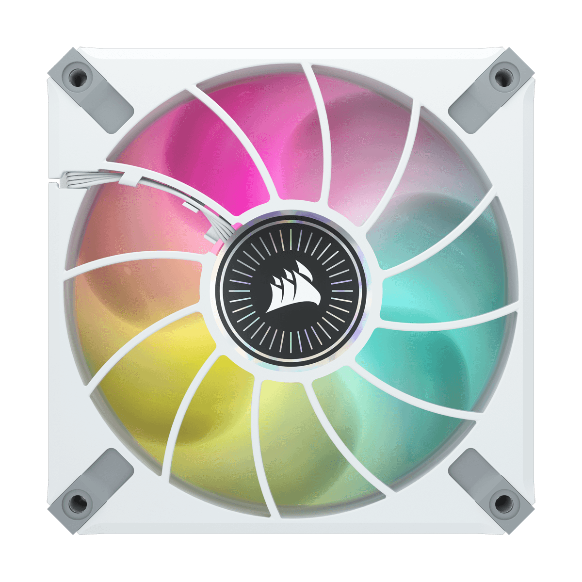 VENTILATOR Corsair, pt carcasa PC, 120 mm, 2000 rpm, LED RGB, 1 ventilator, "CO-9050116-WW" — miniatură