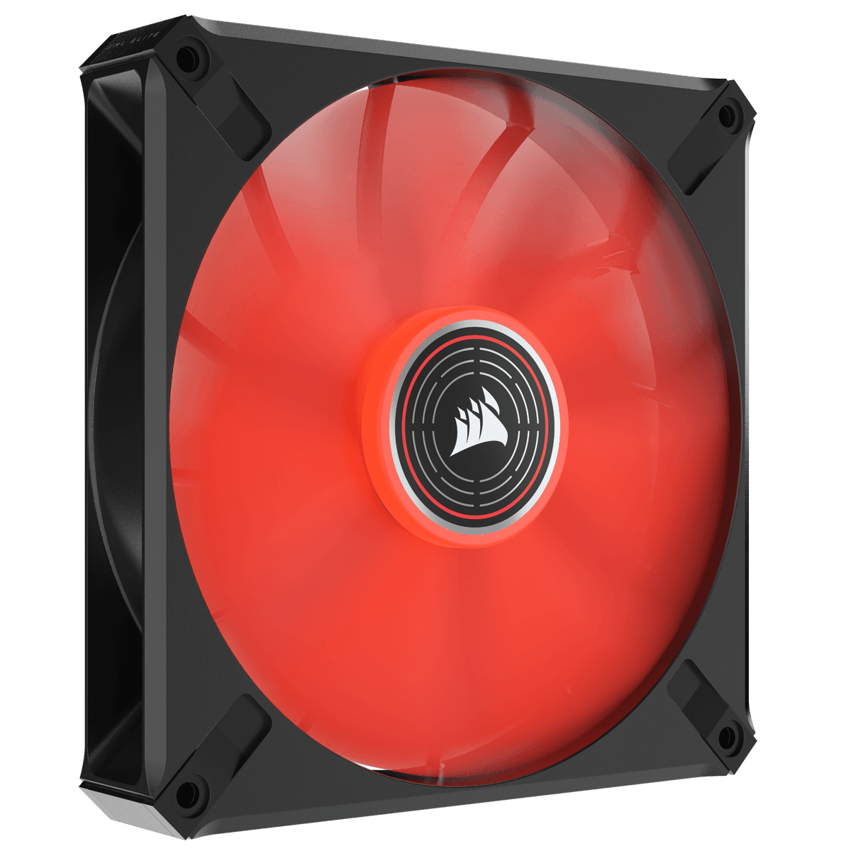 VENTILATOR Corsair, pt carcasa PC, 140 mm, 1600 rpm, LED rosu, 1 ventilator, "CO-9050123-WW" — miniatură