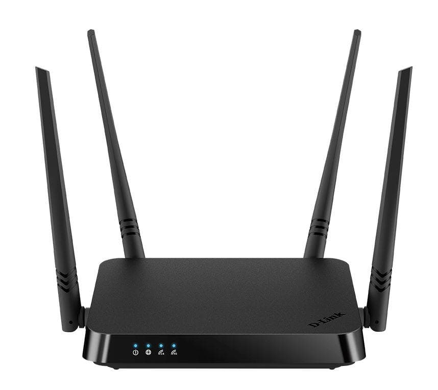 ROUTER D-LINK wireless 1200Mbps, 4 porturi Gigabit, 4 antene externe, Dual Band AC1200 MU-MIMO (867/300Mbps), "DIR-842V2"