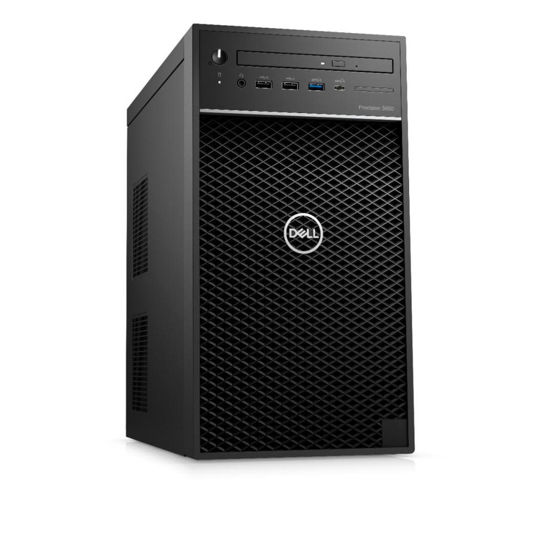 DESKTOP DELL, "Precision 3650" Tower,CPU i9-11900K, NVIDIA Quadro RTX 4000, memorie 16GB, SSD 512GB, HDD 2TB, unit optica, tastatura si mouse, Windows 11 Pro, "DP3650I9165122WP"
