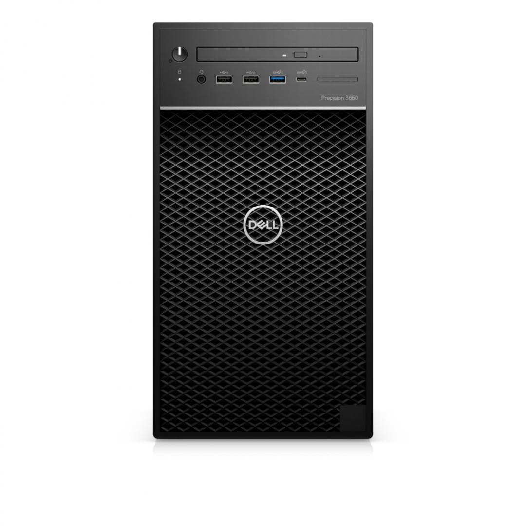 DESKTOP DELL, "Precision 3650" Tower,CPU i9-11900K, NVIDIA Quadro RTX 4000, memorie 16GB, SSD 512GB, HDD 2TB, unit optica, tastatura si mouse, Windows 11 Pro, "DP3650I9165122WP" — miniatură