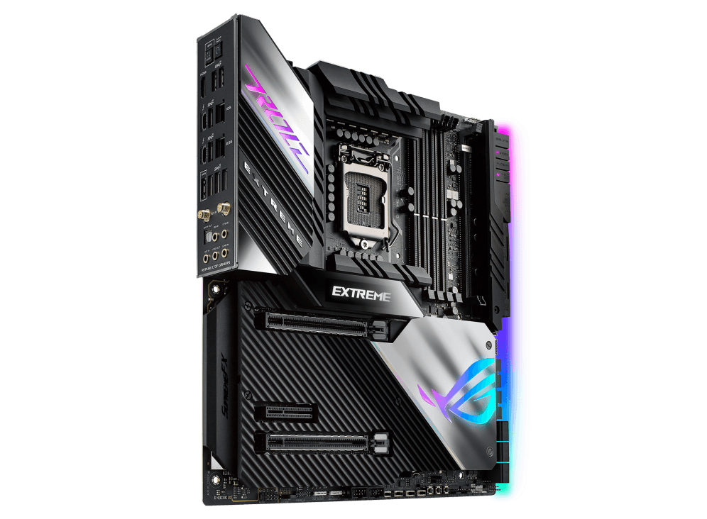 PLACA de BAZA Asus "MAXIMUS XIII EXTREM", skt LGA 1200, EATX, Intel Z590, 4 x DDR4, max. 128 GB, 6 x SATA, 5 x M.2, 7.1, "MAXIMUS XIII EXTRE" — miniatură