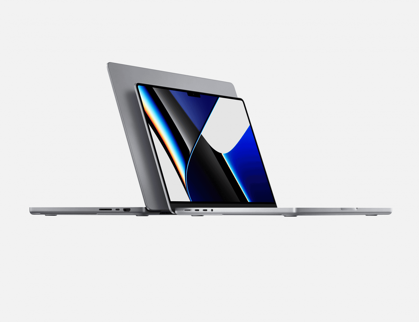 NOTEBOOK Apple, "MacBook Pro 14" 14.2 inch, Apple M1 Pro, 16 GB DDR4, SSD 1 TB, integrata, macOS, "MKGQ3ZE/A" ( — miniatură