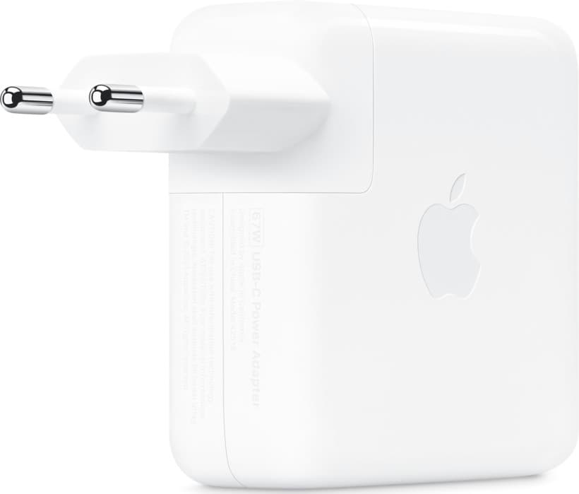 Incarcator retea 220V Apple, USB Type C, 67W, alb, "mku63zm/a" — miniatură