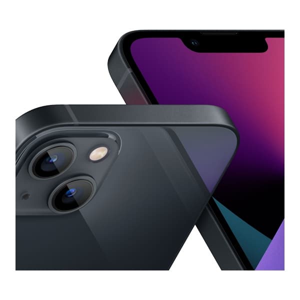 SMARTphone Apple, "iPhone 13 MINI" ecran 5.4 inch, dual sim, rez. camera 12 Mpix, memorie interna 128 GB, 5G, iOS, acumulator 2438 mAh, negru, "mlk03rm/a" — miniatură