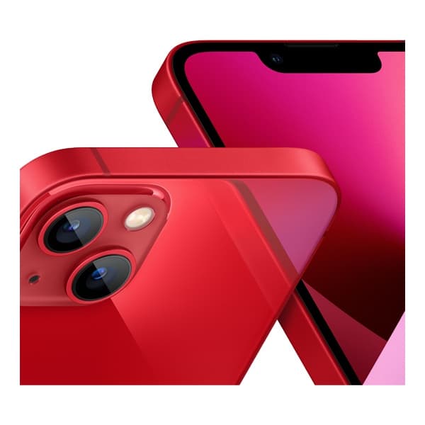 SMARTphone Apple, "iPhone 13" ecran 6.1 inch, dual sim, rez. camera 12 Mpix, memorie interna 128 GB, 5G, iOS, rosu, "mlpj3rm/a" — miniatură
