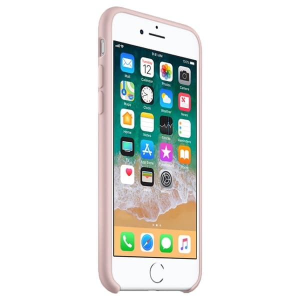 HUSA Smartphone Apple, pt iPhone 8 | iPhone 7, tip back cover (protectie spate), silicon, ultrasubtire, roz, "mqgq2zm/a" — miniatură