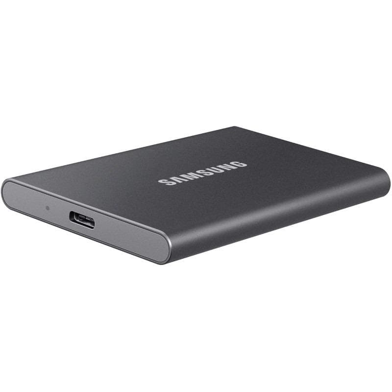 SSD. extern SAMSUNG T7, 500GB, USB 3.2 gen 1, gri, "MU-PC500T/WW" — miniatură