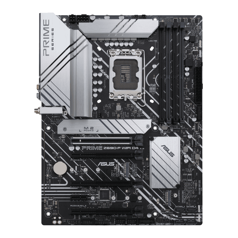 PLACA de BAZA MSI "PRO Z690-P D4", skt LGA 1700, ATX, Intel Z690, 4 x DDR4, max. 128 GB, 6 x SATA, 2 x M.2, 7.1, "PRO Z690-P D4" — miniatură
