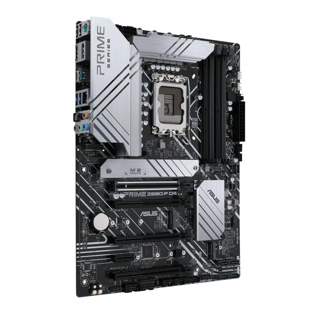 PLACA de BAZA MSI "PRO Z690-P D4", skt LGA 1700, ATX, Intel Z690, 4 x DDR4, max. 128 GB, 6 x SATA, 2 x M.2, 7.1, "PRO Z690-P D4" — miniatură