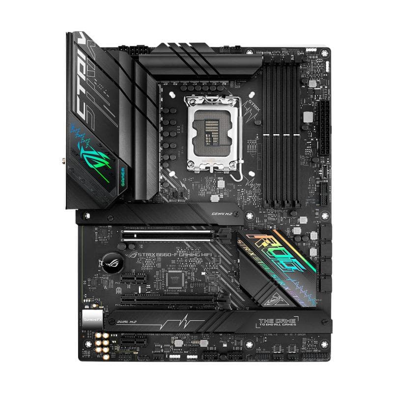 PLACA de BAZA Asus "RS B660-F WIFI", skt LGA 1700, ATX, Intel B660, 4 x DDR5, max. 128 GB, 4 x SATA, 3 x M.2, 7.1, "RS B660-F WIFI"