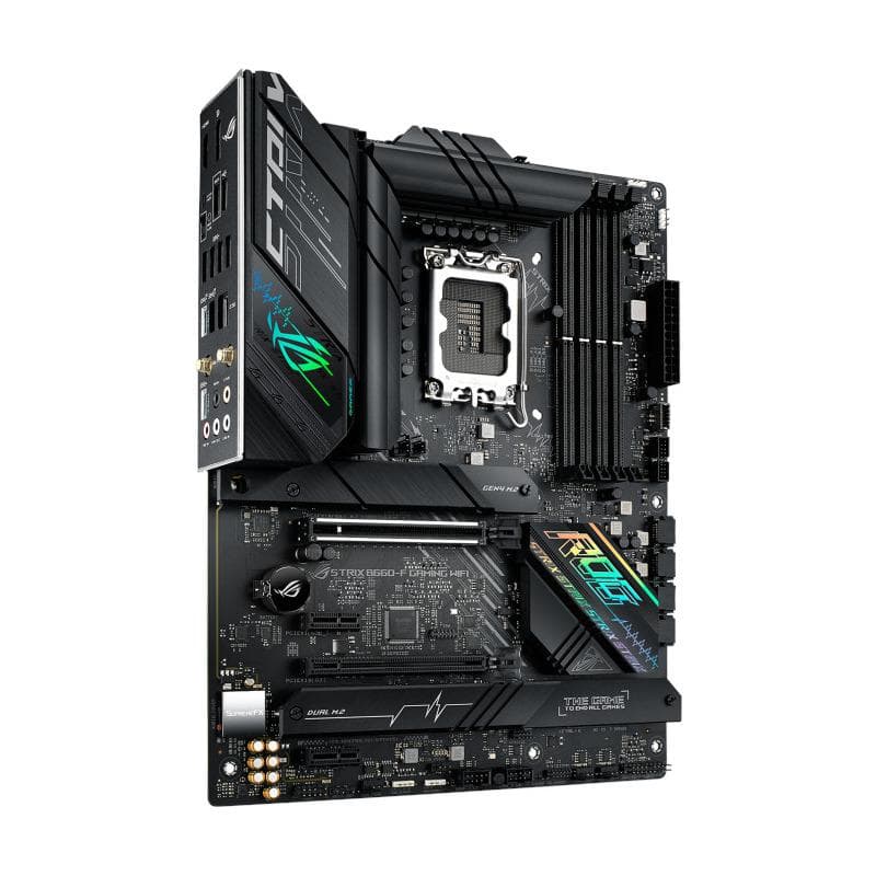 PLACA de BAZA Asus "RS B660-F WIFI", skt LGA 1700, ATX, Intel B660, 4 x DDR5, max. 128 GB, 4 x SATA, 3 x M.2, 7.1, "RS B660-F WIFI" — miniatură