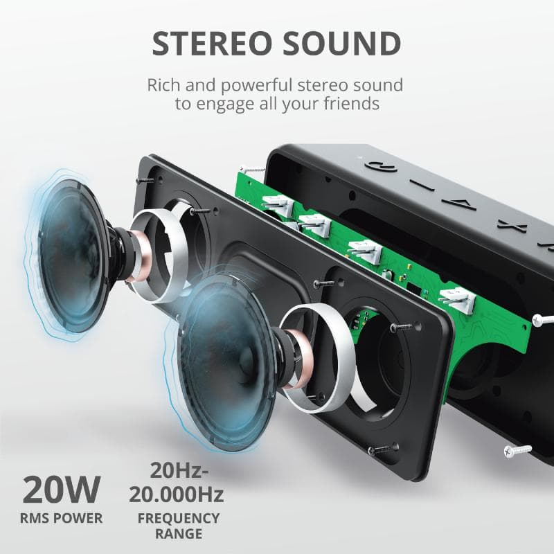 Trust Axxy Bluetooth Wireless Speaker "TR-23548" — miniatură