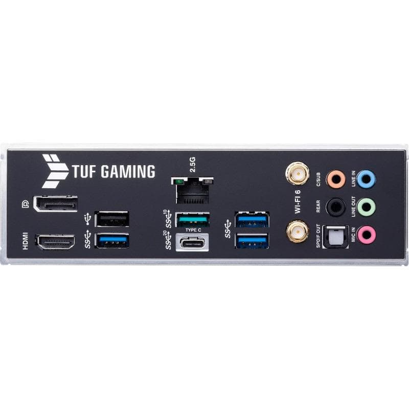 PLACA de BAZA Asus "TUF B660+ WIFI D4", skt LGA 1700, ATX, Intel B660, 4 x DDR4, max. 128 GB, 4 x SATA, 3 x M.2, 7.1, "TUF B660+ WIFI D4" — miniatură