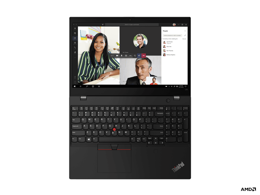 NOTEBOOK Lenovo, "ThinkPad L15 Gen 2" 15.6 inch, Ryzen 7 PRO 5850U, 16 GB DDR4, SSD 512 GB, AMD Radeon Graphics, Free DOS, "20X7004LRI" ( — miniatură