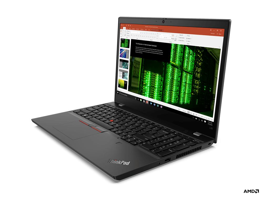 NOTEBOOK Lenovo, "ThinkPad L15 Gen 2" 15.6 inch, Ryzen 7 PRO 5850U, 16 GB DDR4, SSD 512 GB, AMD Radeon Graphics, Free DOS, "20X7004LRI" ( — miniatură