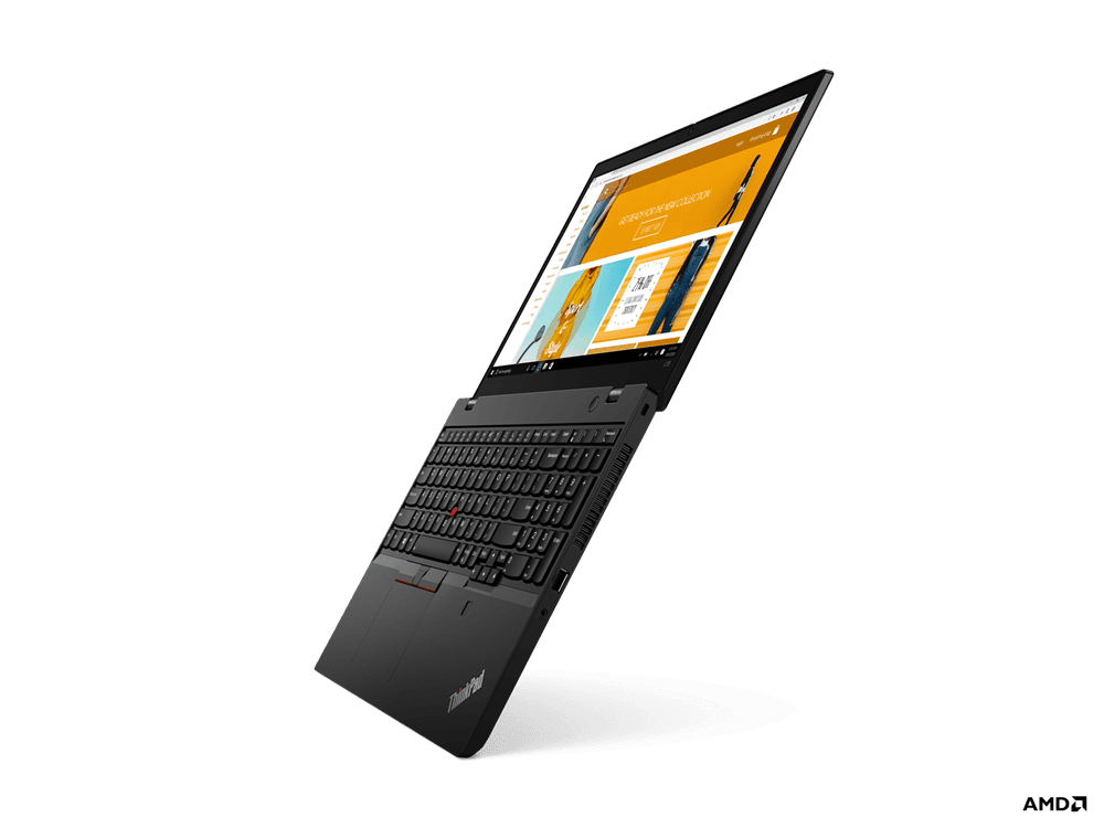 NOTEBOOK Lenovo, "ThinkPad L15 Gen 2" 15.6 inch, Ryzen 7 PRO 5850U, 16 GB DDR4, SSD 512 GB, AMD Radeon Graphics, Free DOS, "20X7004LRI" ( — miniatură