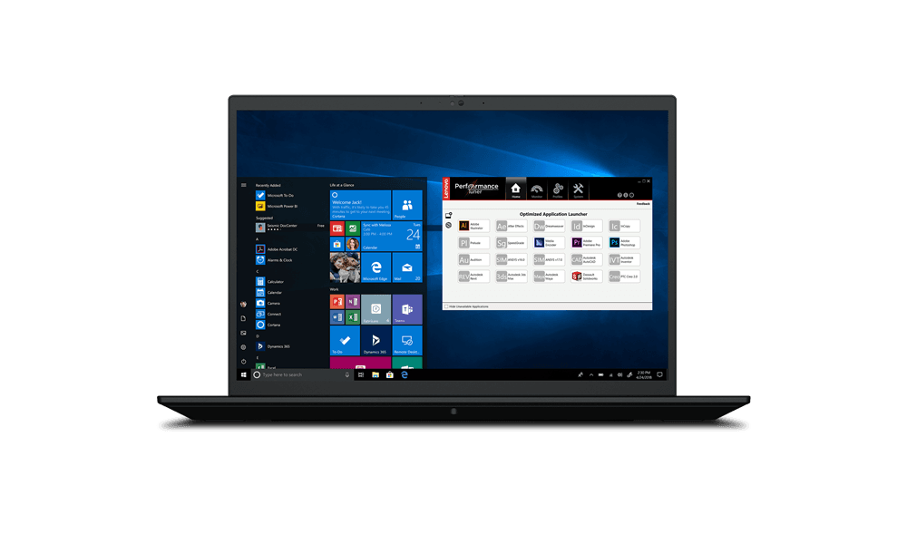 NOTEBOOK Lenovo, "ThinkPad P1 Gen 4" 16.0 inch, i7-11800H, 16 GB DDR4, SSD 1 TB, nVidia RTX A2000, Windows 10 Pro, "20Y3000KRI" (