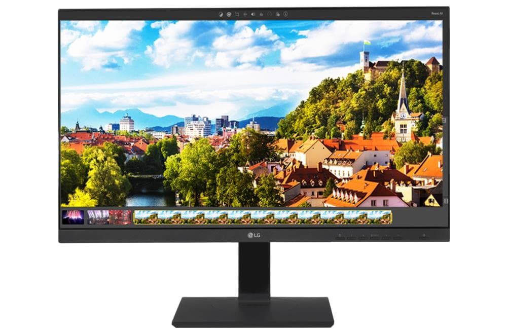 MONITOR LG 23.8 inch, home | office, IPS, Full HD (1920 x 1080), wide, 250 cd/mp, 5 ms, VGA | HDMI | DVI-D, "24BK550Y-I"