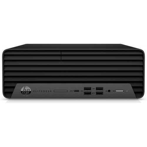DESKTOP HP, "EliteDesk 805 G6" Small Form Factor, CPU AMD Ryzen 5 PRO 4650G, Intel UHD Graphics 630, memorie 8 GB, SSD 256 GB, tastatura si mouse, Windows 10 Pro, "273G7EA#ABB" — miniatură