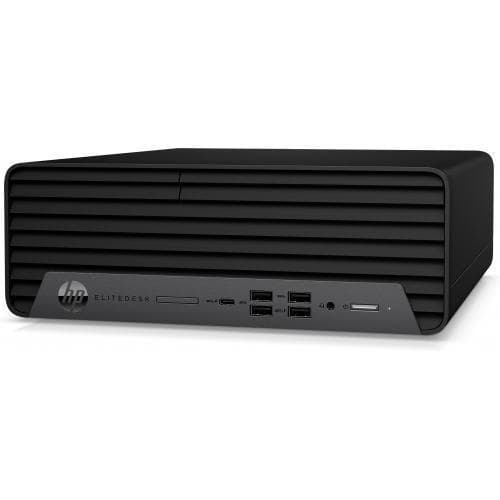 DESKTOP HP, "EliteDesk 805 G6" Small Form Factor, CPU AMD Ryzen 5 PRO 4650G, Intel UHD Graphics 630, memorie 8 GB, SSD 256 GB, tastatura si mouse, Windows 10 Pro, "273G7EA#ABB" — miniatură