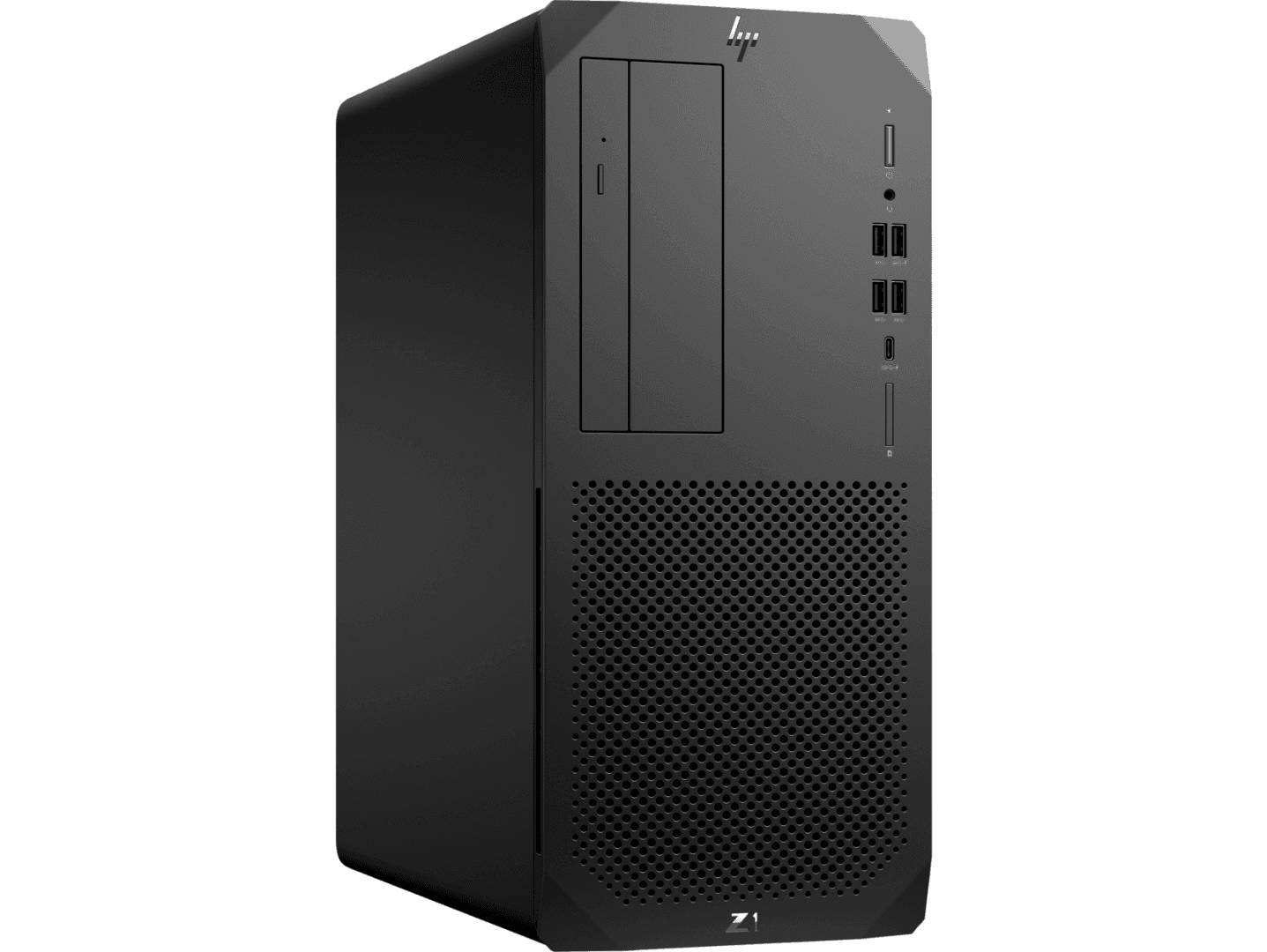 DESKTOP HP, "Z1 G8" Tower, CPU i7-11700, NVIDIA GeForce RTX 3070, memorie 16 GB, SSD 512 GB, tastatura si mouse, Windows 10 Pro, "2N2F6EA" — miniatură