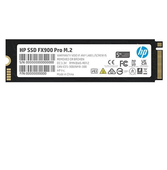 SSD HP FX900, 1TB, M.2, PCIe Gen4.0 x4, R/W: 7400/6700 MB/s, "4A3U0AA#ABB"
