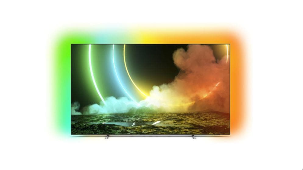 OLED TV Philips, 139 cm/ 55 inch, Smart TV | Internet TV, ecran plat, rezolutie 4K UHD 3840 x 2160, boxe 20 W, "55OLED706/12"