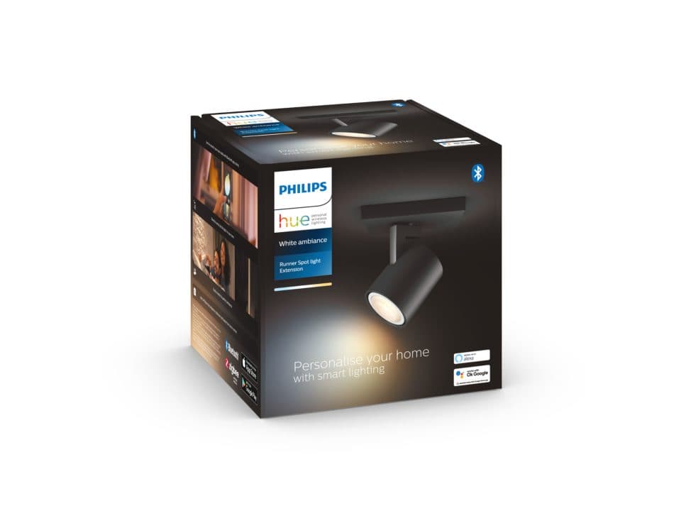 BEC Philips Runner Hue ext. spot single spot black 1 "000008719514338364" — miniatură