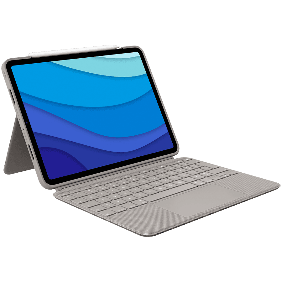 LOGITECH Combo Touch for iPad Pro 12.9-inch (5th generation) - GREY - UK - INTNL, "920-010214"