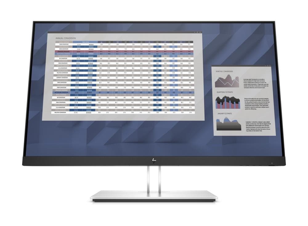 MONITOR HP 27 inch, home | office, IPS, Full HD (1920 x 1080), Wide, 250 cd/mp, 5 ms, HDMI | VGA | DisplayPort, "9VG71A3"