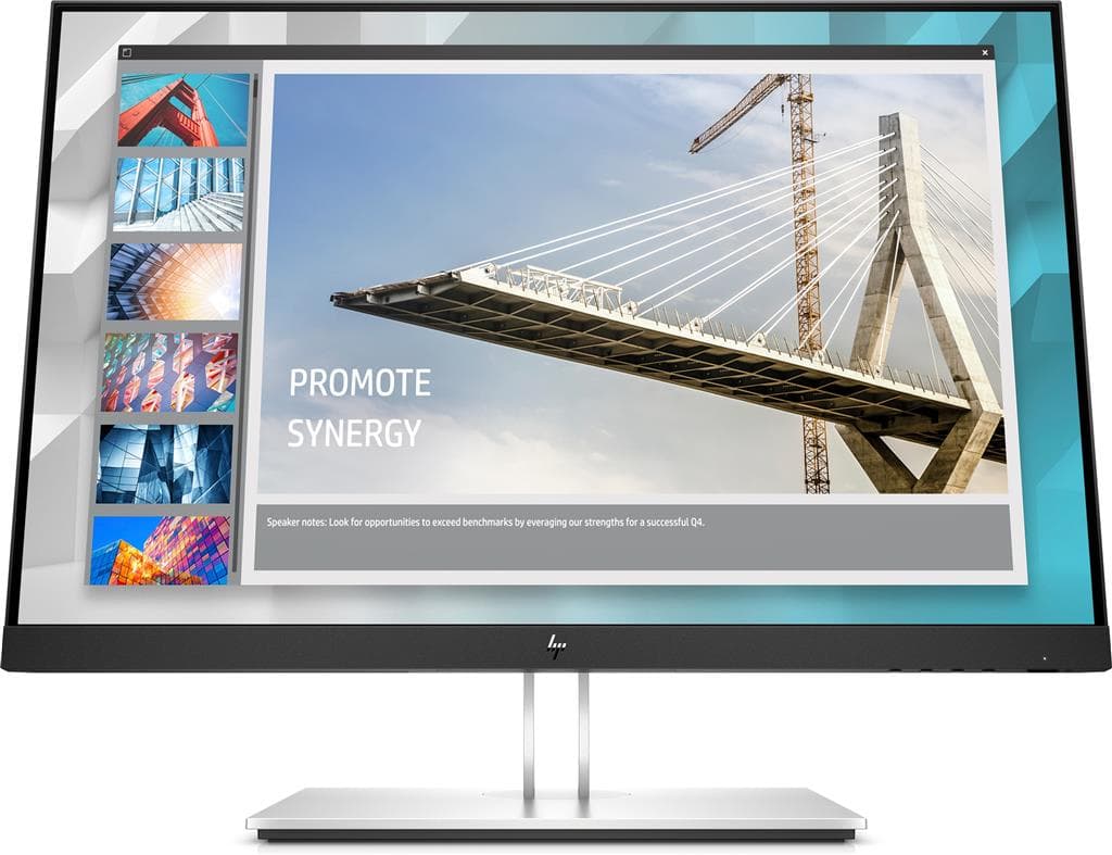 MONITOR HP 24 inch, home | office, IPS, Full HD+ (WUXGA) (1920 x 1200), Wide, 250 cd/mp, 5 ms, HDMI | DisplayPort | VGA, "9VJ40A3"