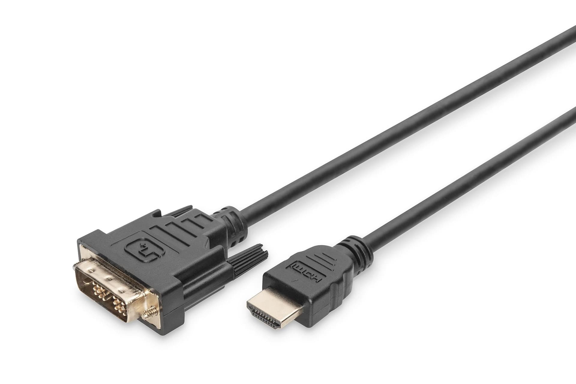 ASSMANN HDMI adapter cable type A-DVI 18+1 M/M 5.0m Full HD bl "AK-330300-050-S"