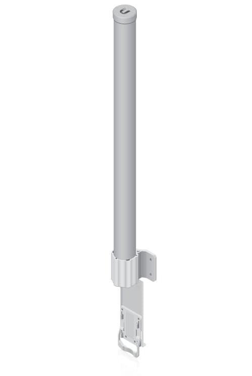 ANTENA exterior Ubiquiti, conector RP-SMA, 2.4 GHz, castig 10 dBi, "AMO-2G10"