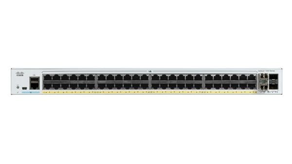 SWITCH. PoE CISCO, "Catalyst 1000"port Gigabit x 48, SFP SFP x 4, managed, rackabil, carcasa metalica, "C1000-48P-4G-L"