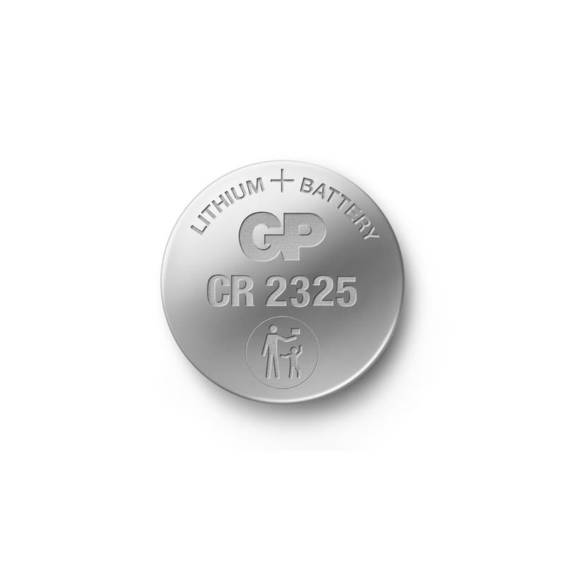 Baterie GP Batteries, butoni (CR2325) 3V lithium, blister 1 buc. "GPCR2325E-2CPU1" "GPPBL2325000"