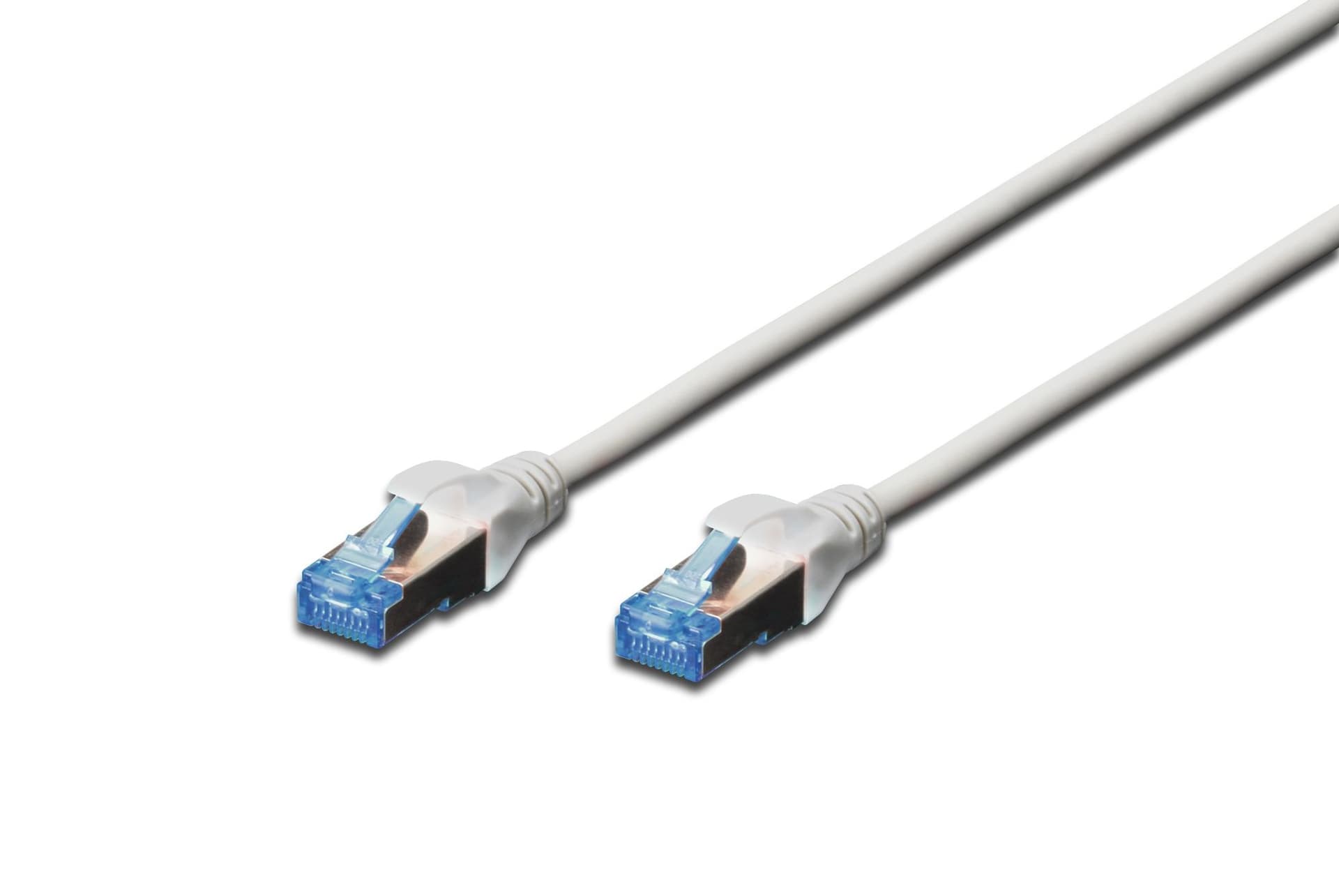 DIGITUS CAT 5e F-UTP patch cable PVC AWG 26/7 length 0.5 m color grey "DK-1522-005"