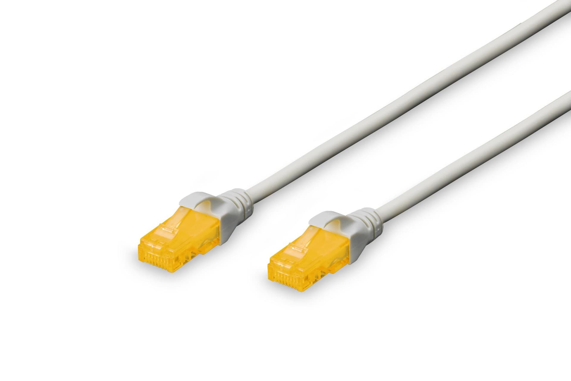 DIGITUS CAT 6A U-UTP patch cable Cu LSZH AWG 26/7 length 0.5m color grey "DK-1613-A-005"