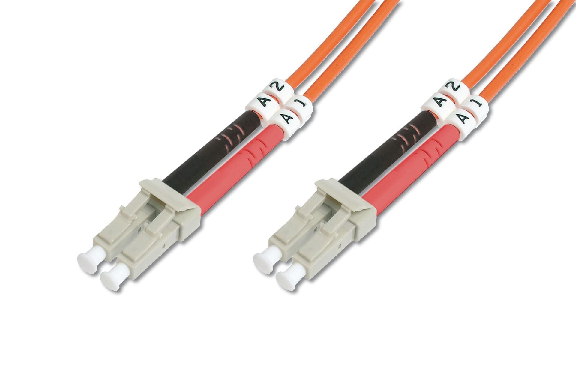 DIGITUS DK-2533-03 Fiber Optic Patch Cord LC/LC duplex 3m Multimode OM2 "DK-2533-03"