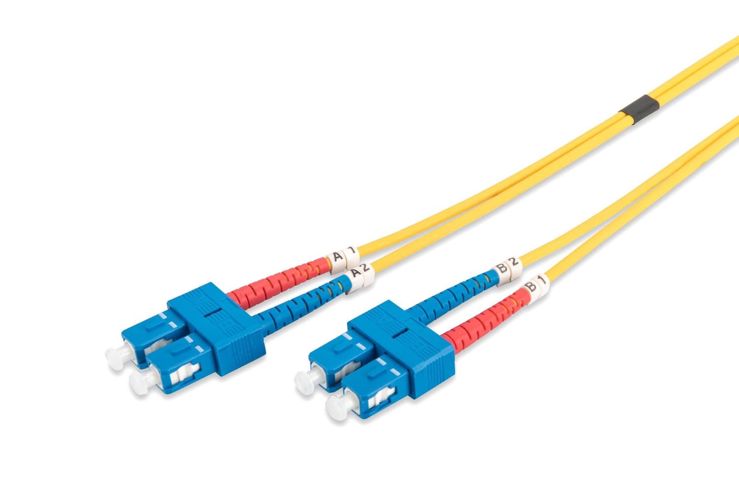 DIGITUS DK-2922-01 Fiber Optic Patch Cord SC/SC 1m duplex Singlemode OS2 "DK-2922-01"